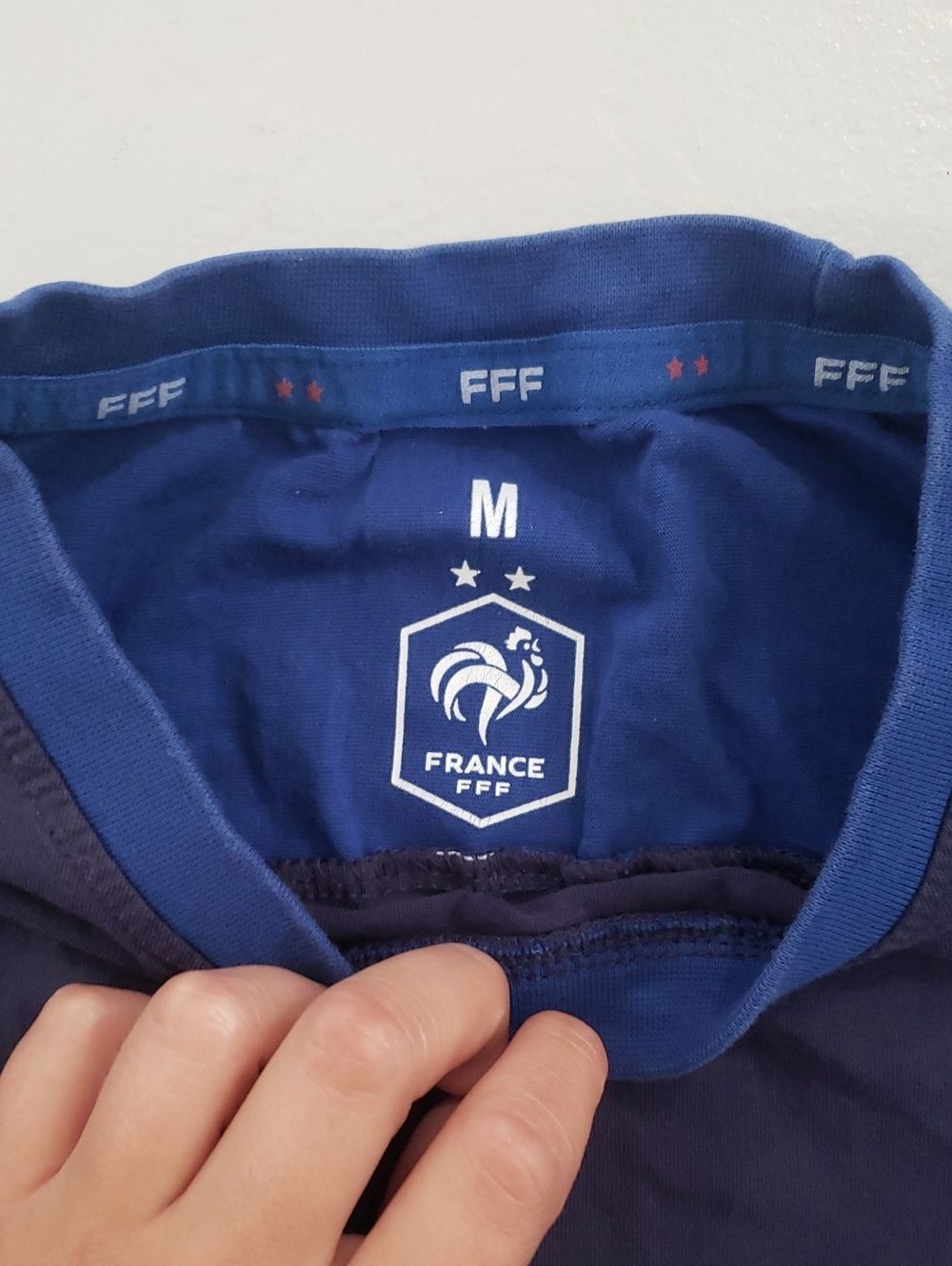 RARE France FFF Home Jersey – Kylian Mbappé #10 Football-Soccer - Picture 5 of 12